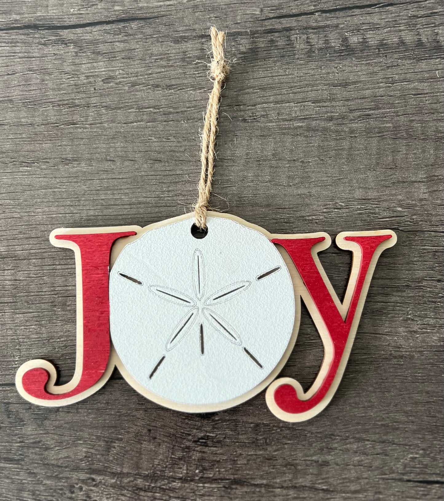 JOY Sand Dollar Ornament