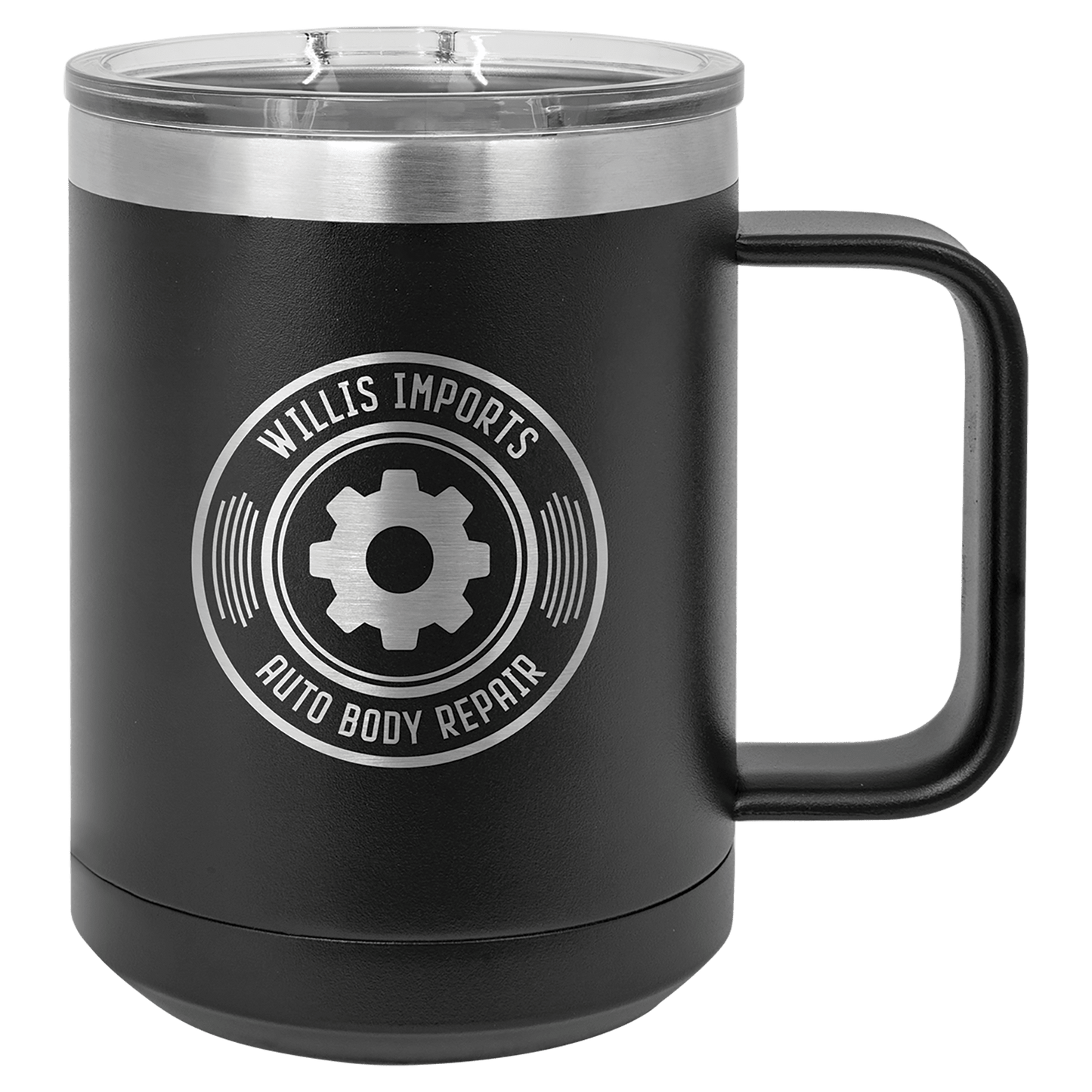 15 oz mug with slider lid