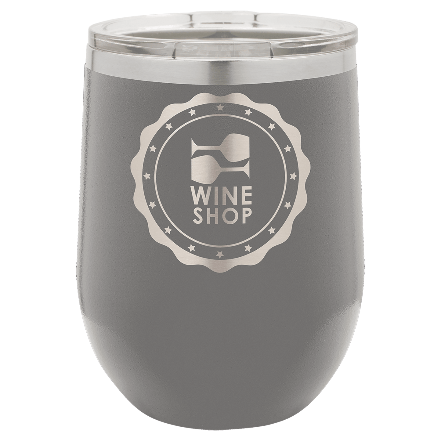 12 oz stemless wine tumbler