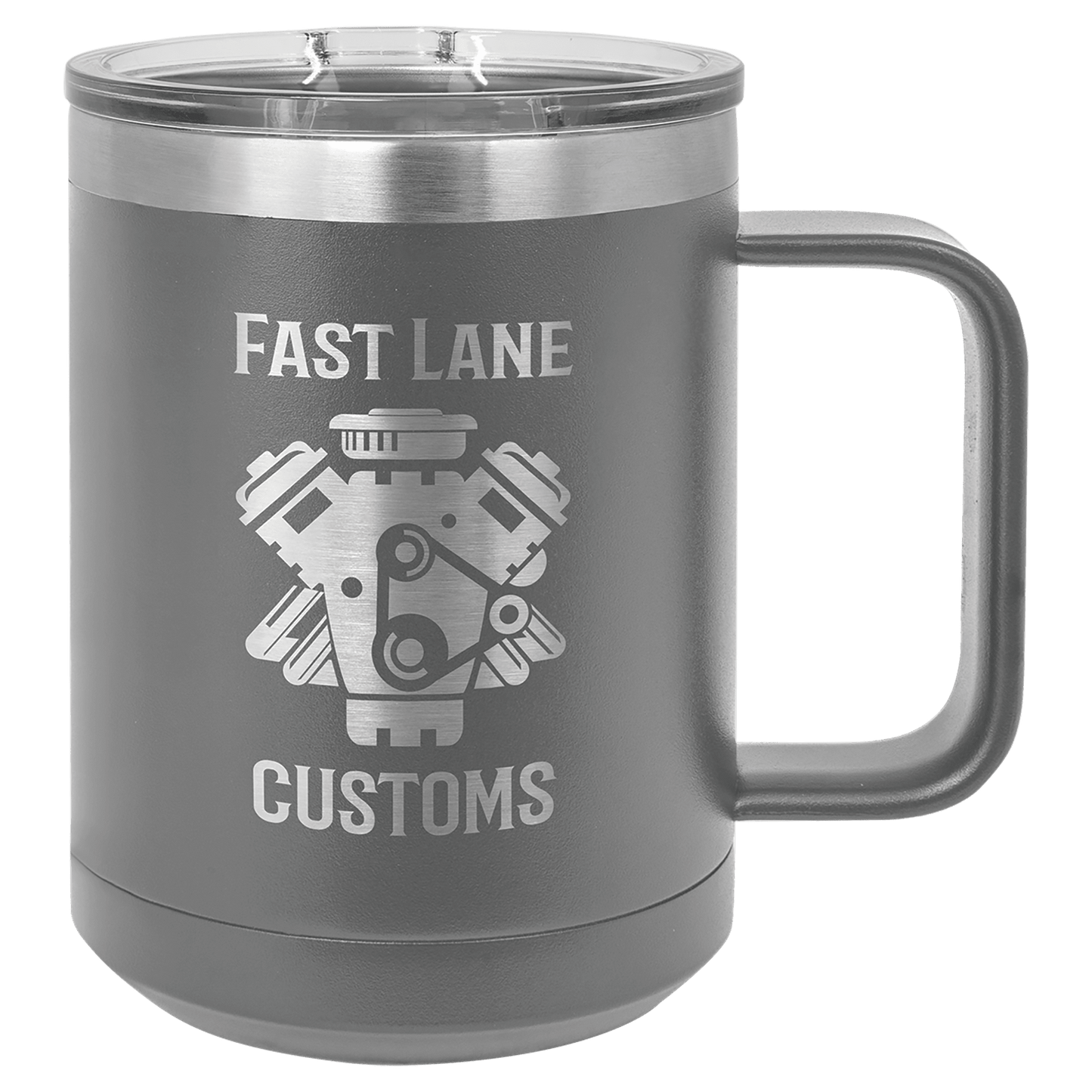 15 oz mug with slider lid
