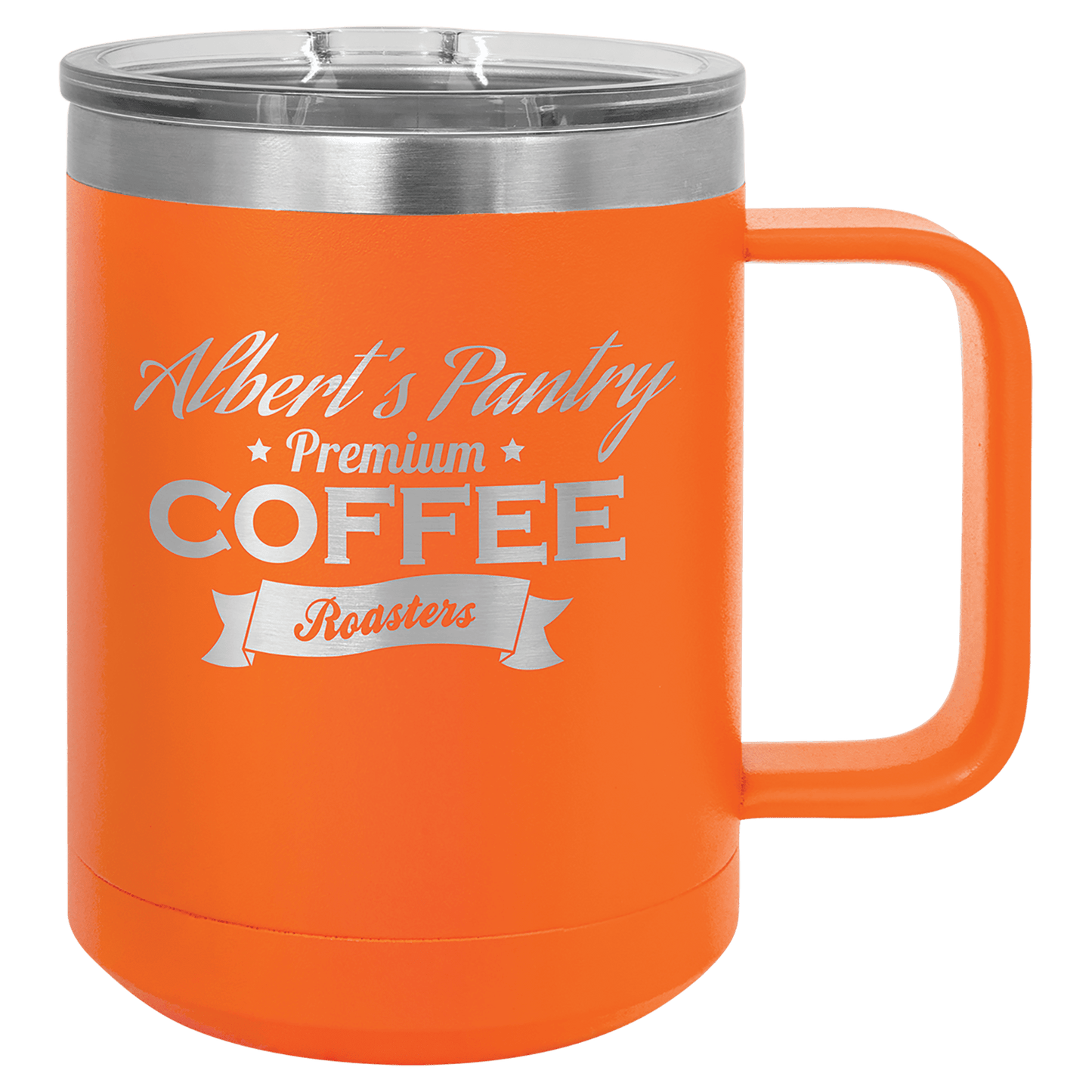 15 oz mug with slider lid