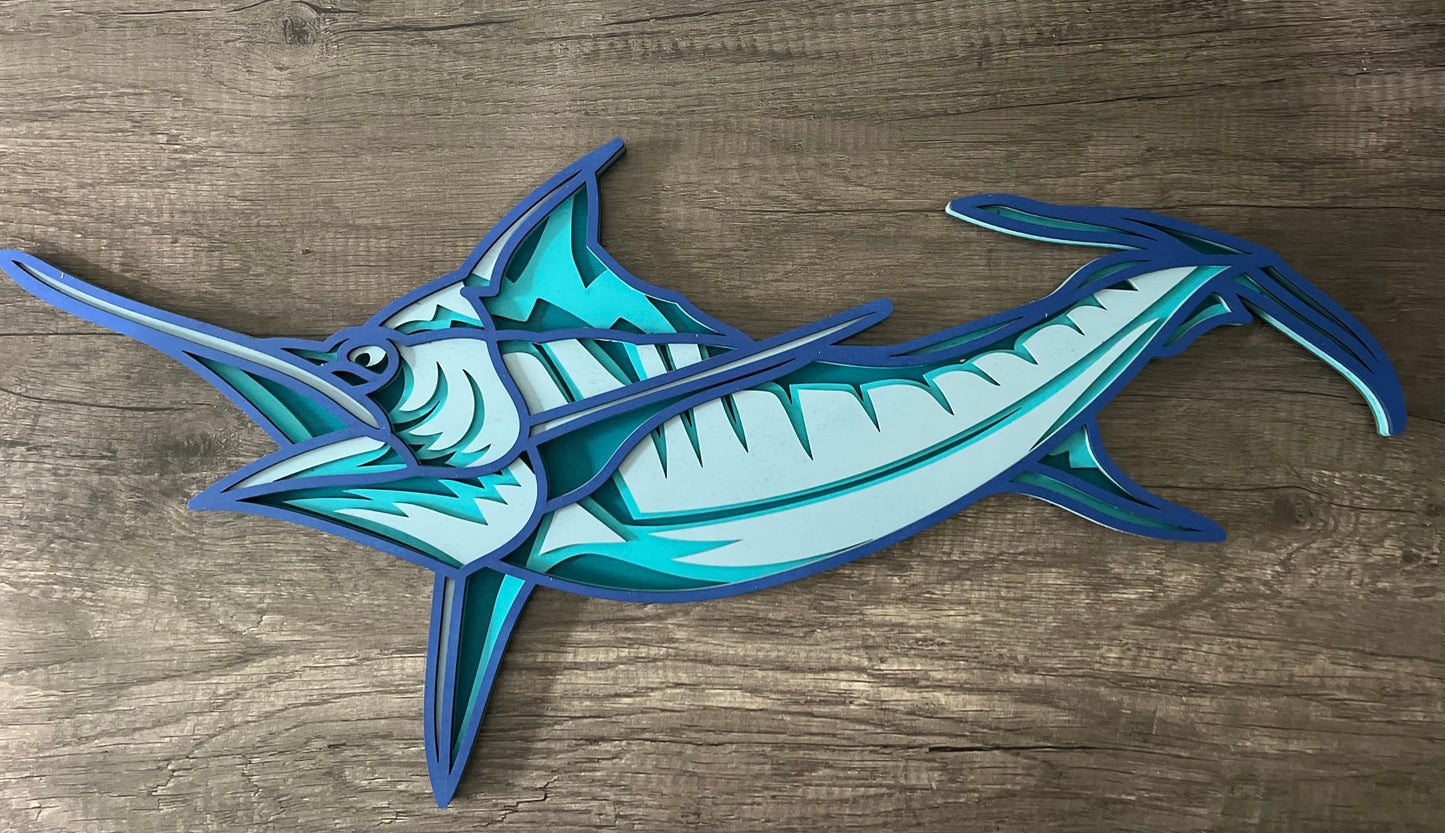 Swordfish Wall Decor
