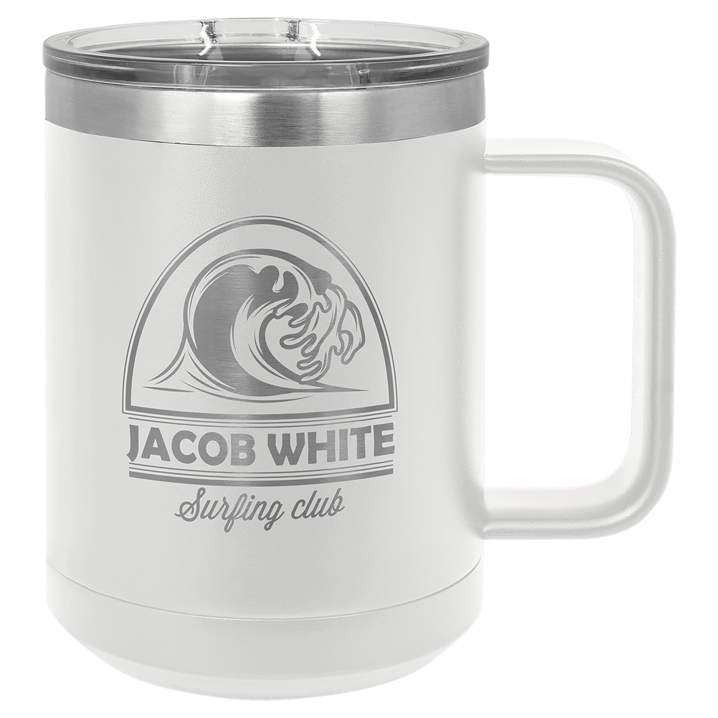 15 oz mug with slider lid