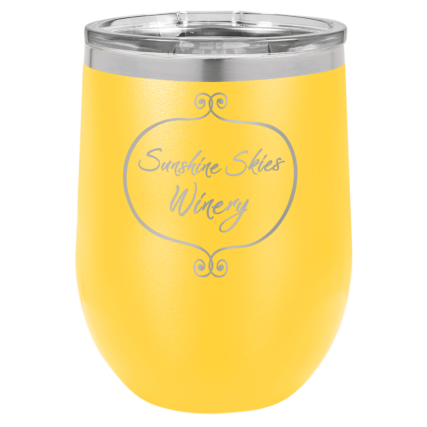 12 oz stemless wine tumbler