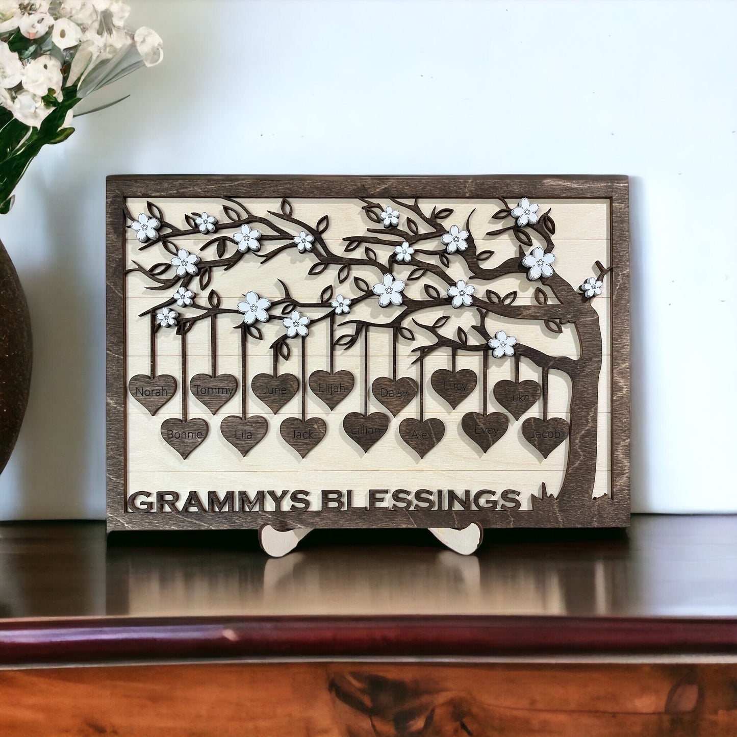 Personalized Blessings Sign