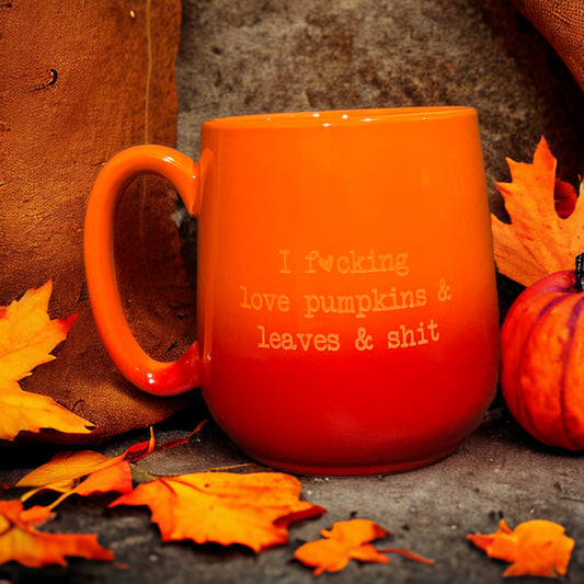 Fall sayings mugs