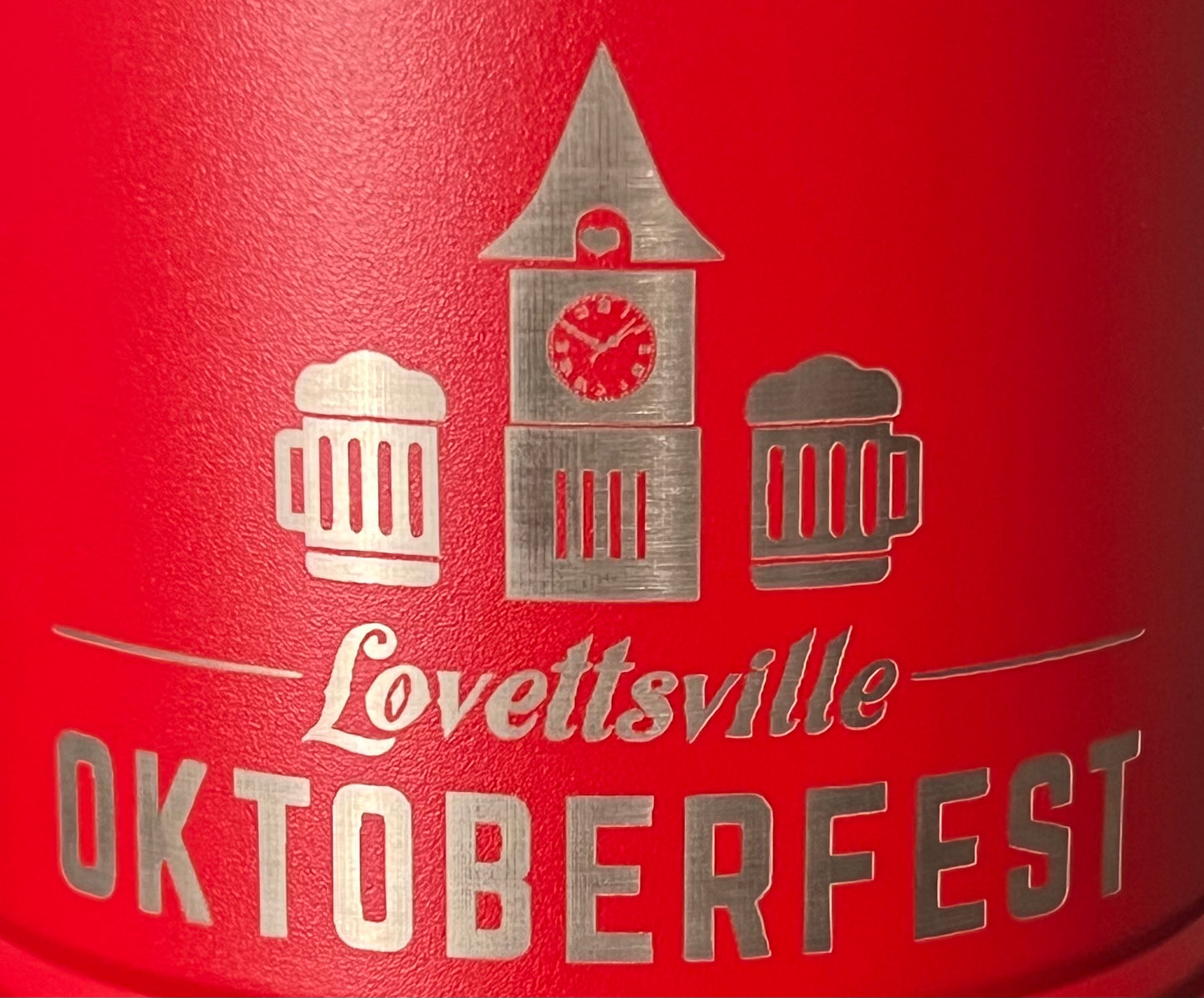 Oktoberfest 30 oz tumbler with lid