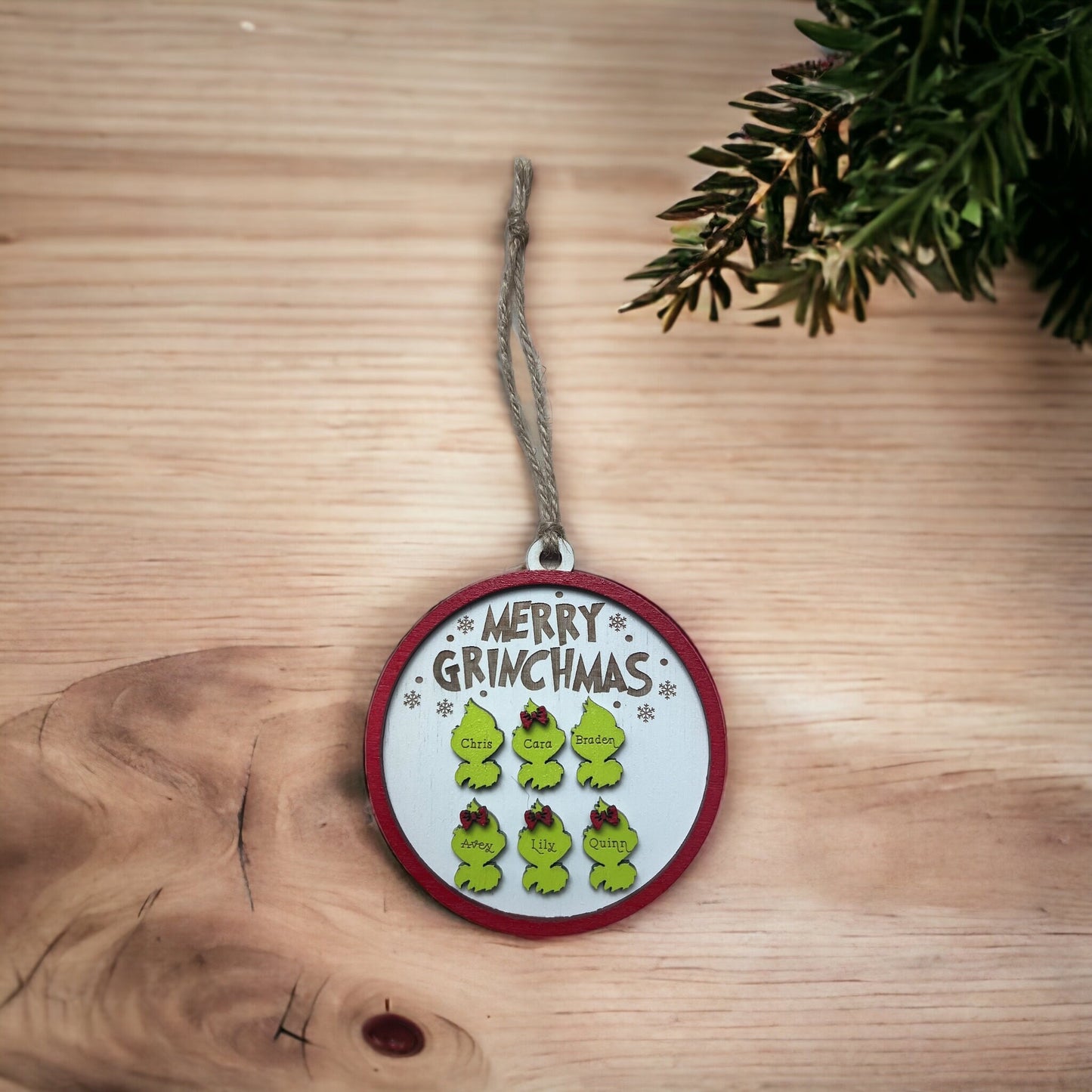 Merry Grinchmas Ornament