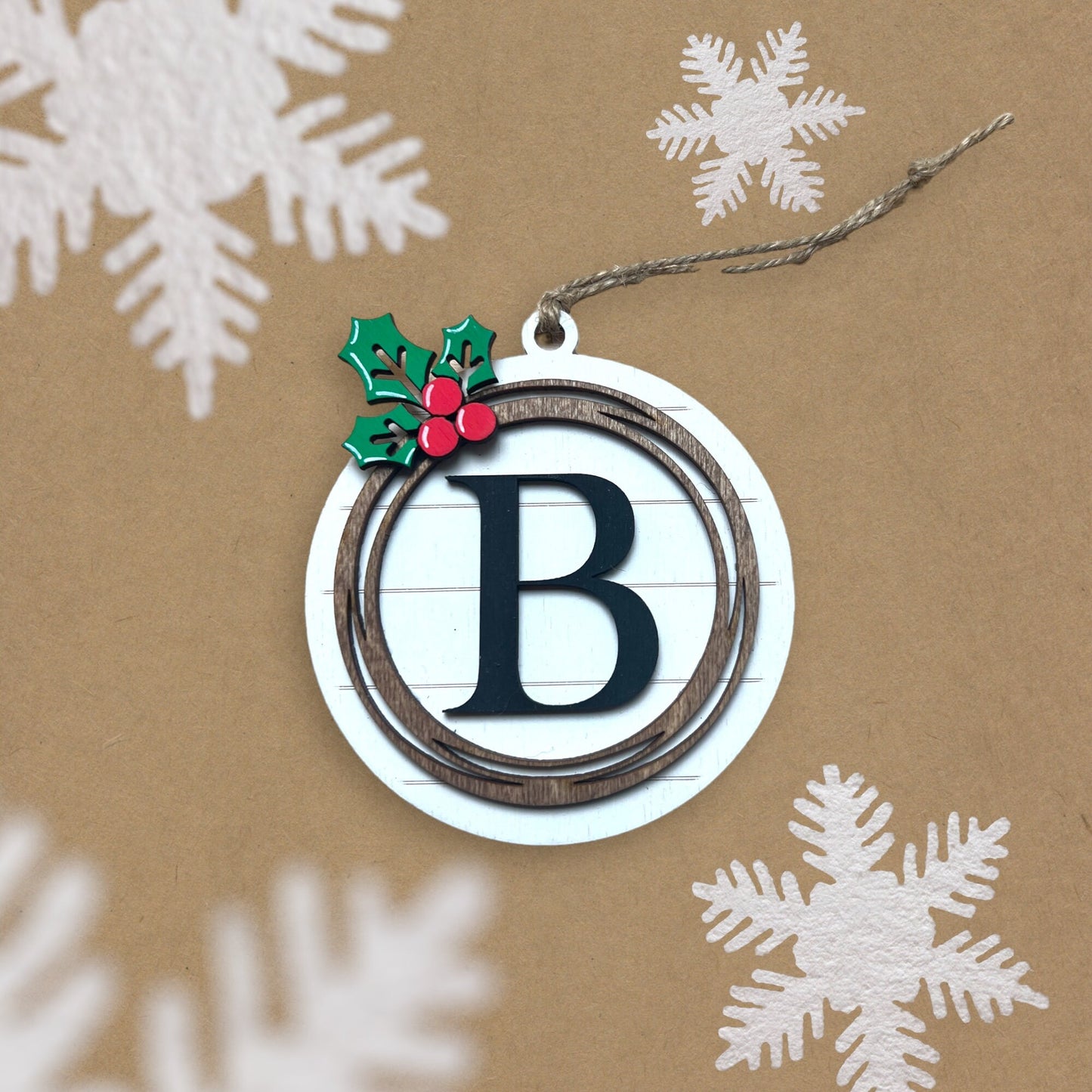 Monogram Ornament