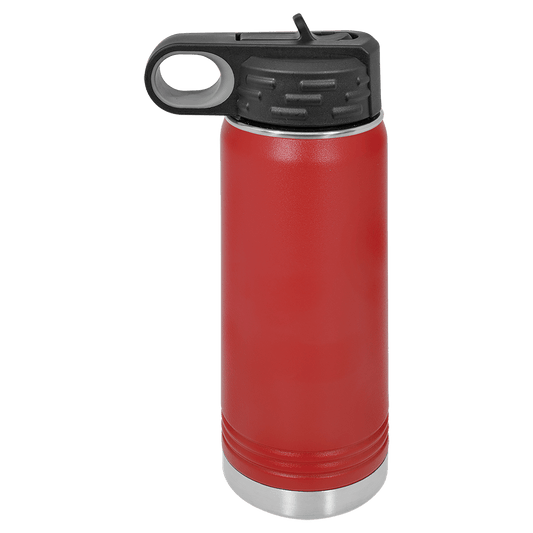 32 oz red water bottle