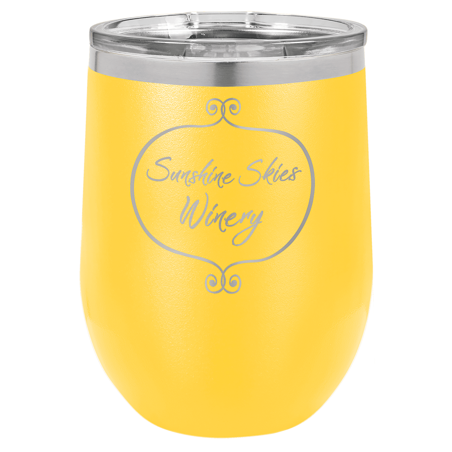 Oktoberfest 12 oz stemless wine tumbler