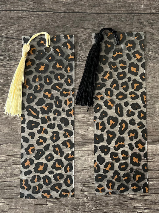 Leopard Print Bookmark