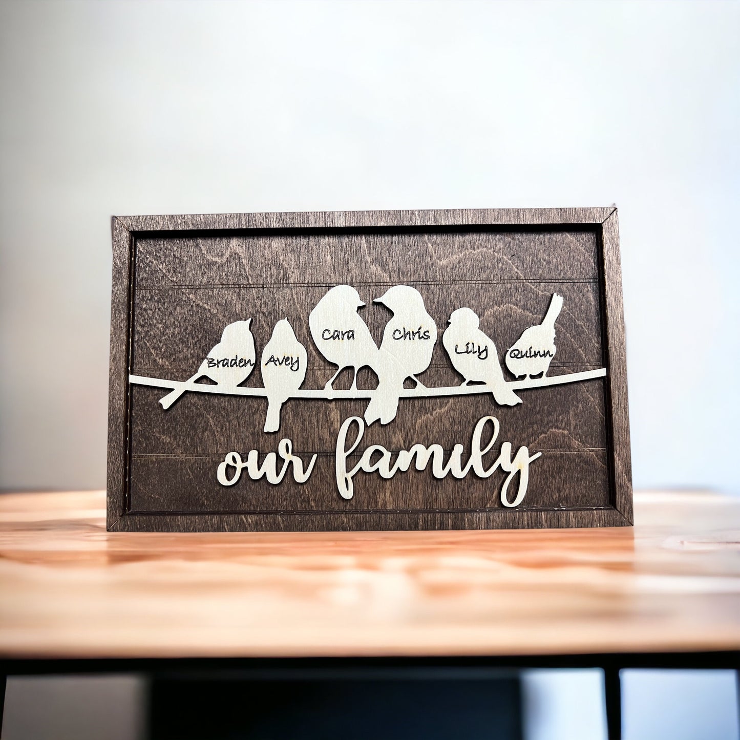 Family Bird Frame