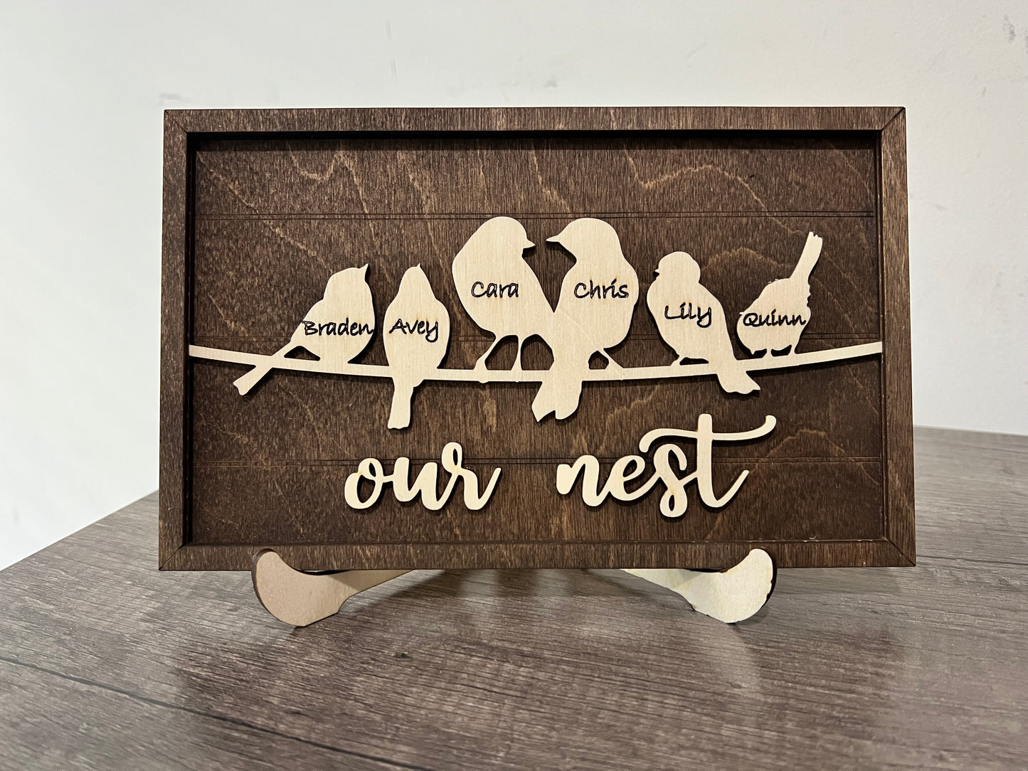 Family Bird Frame