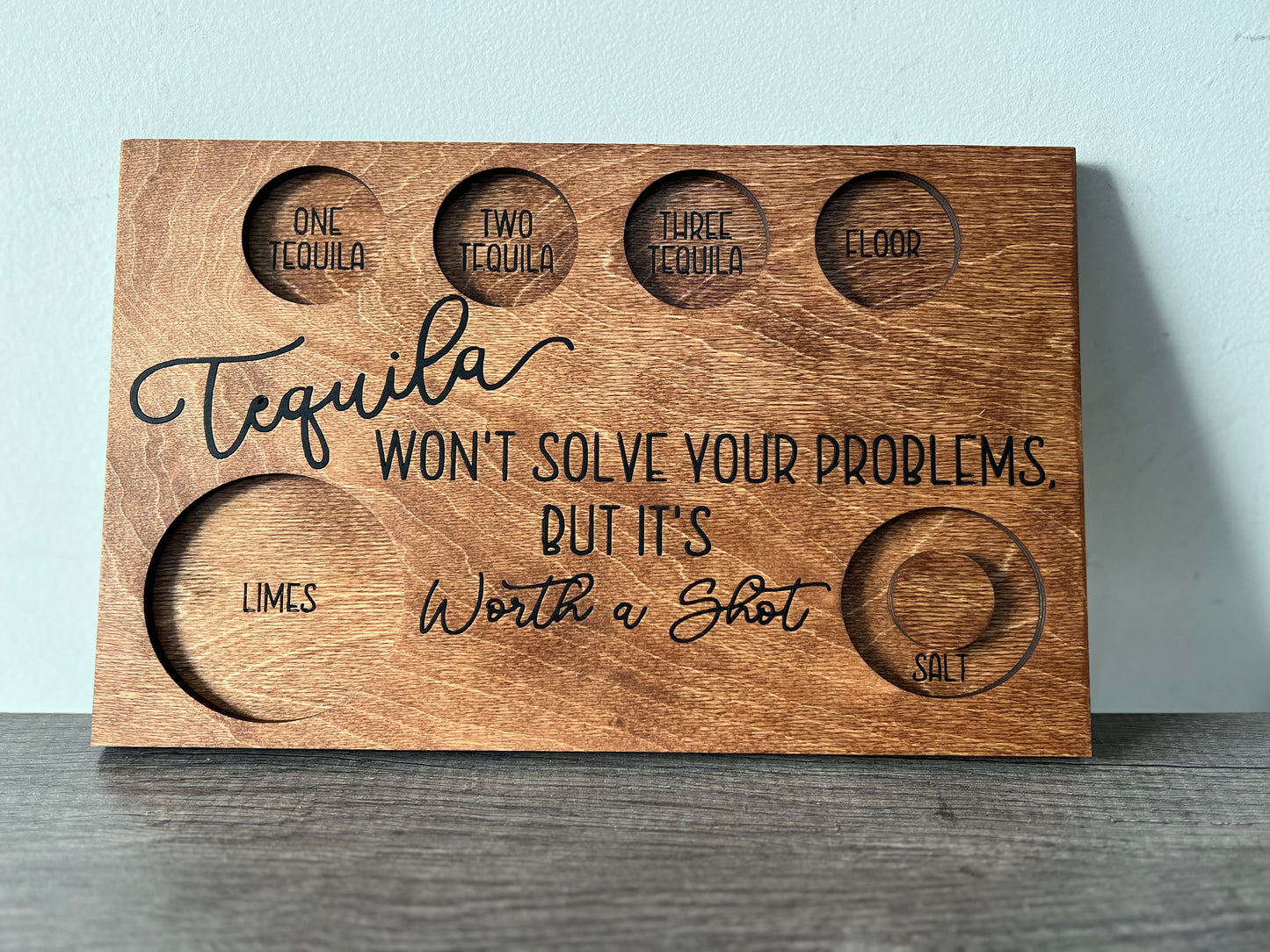 Tequila Shot Board