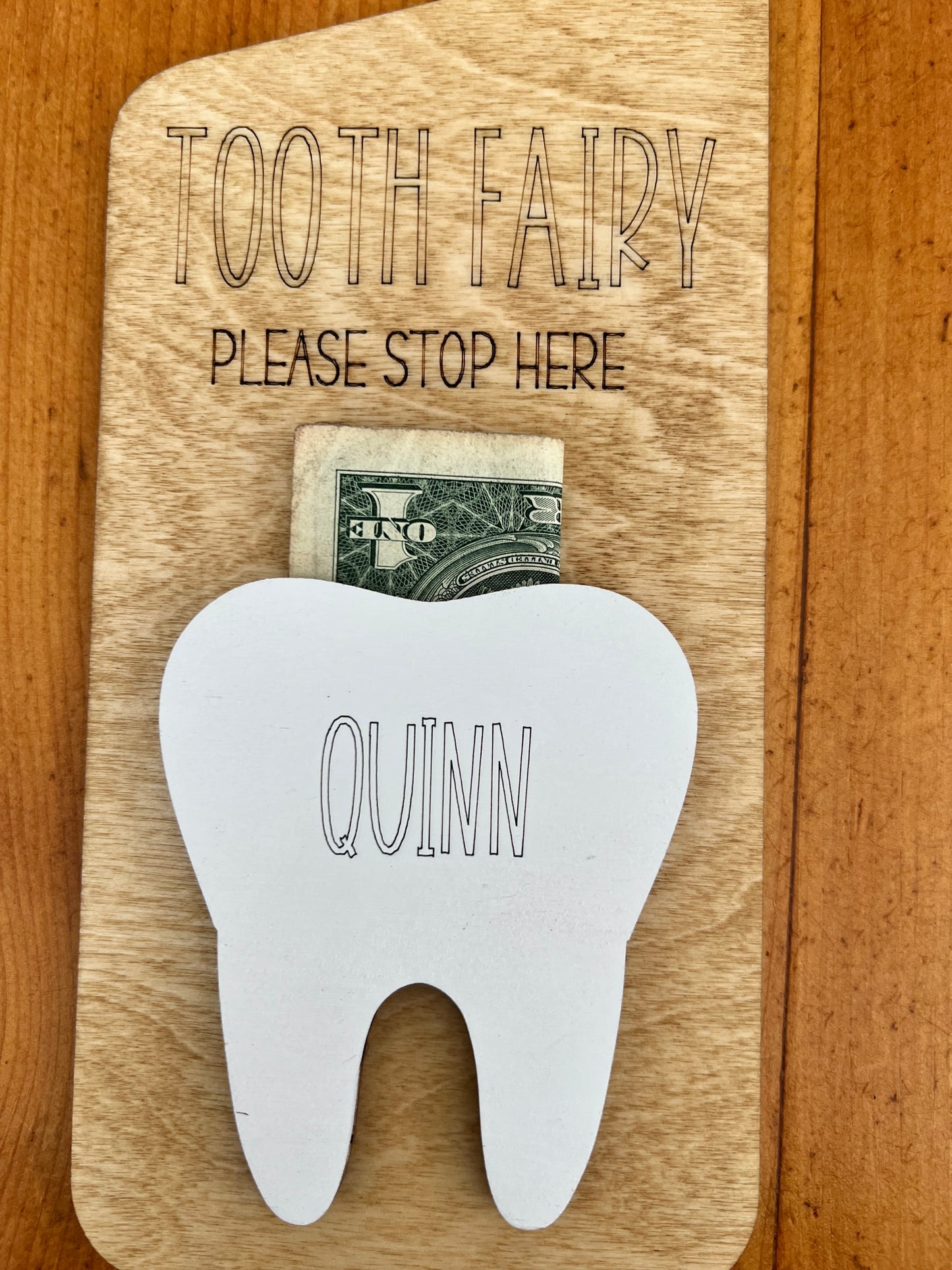 Personalized Tooth Fairy Door Hanger