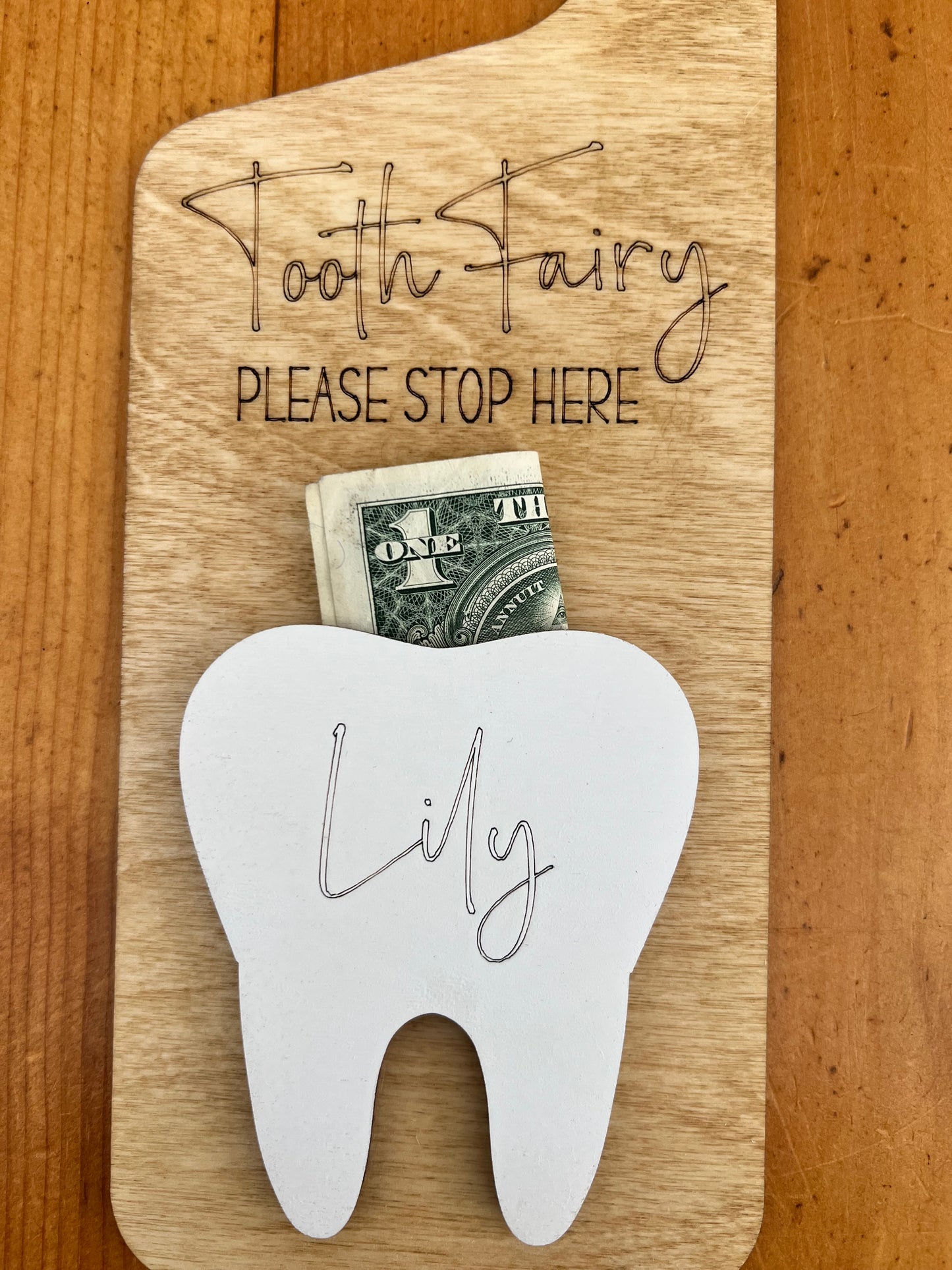 Personalized Tooth Fairy Door Hanger