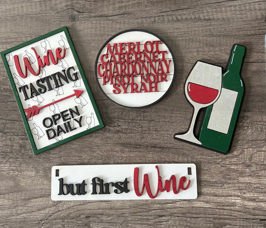 Wine Interchangeable Insert Sets