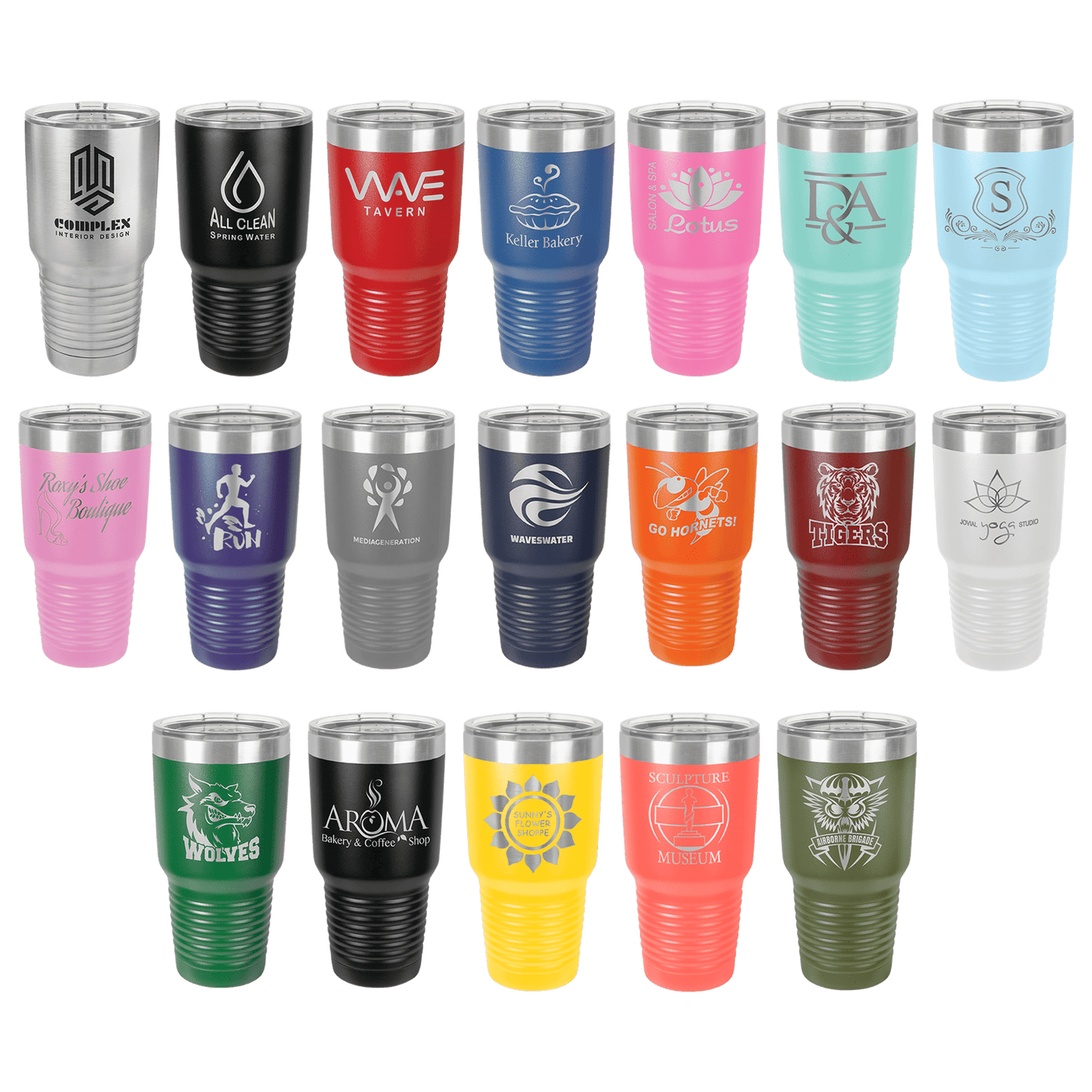 30 oz tumbler with lid