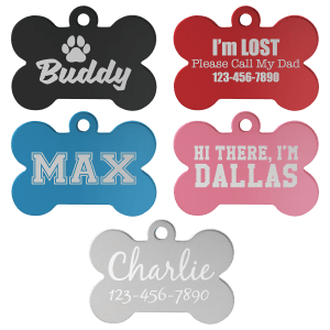 Bone Pet ID Tag