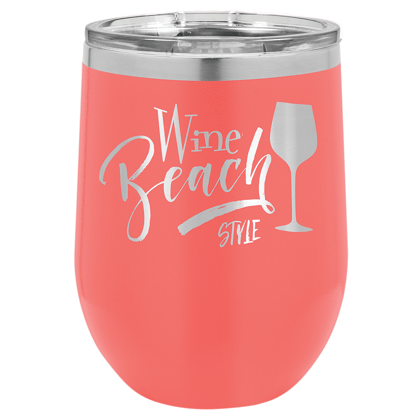 12 oz stemless wine tumbler