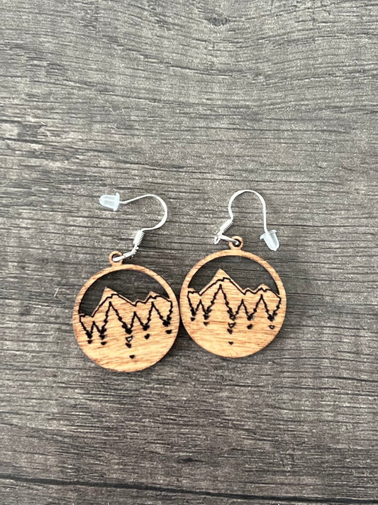 Mountain Dangle Earrings