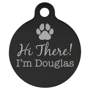 Round Pet ID Tag