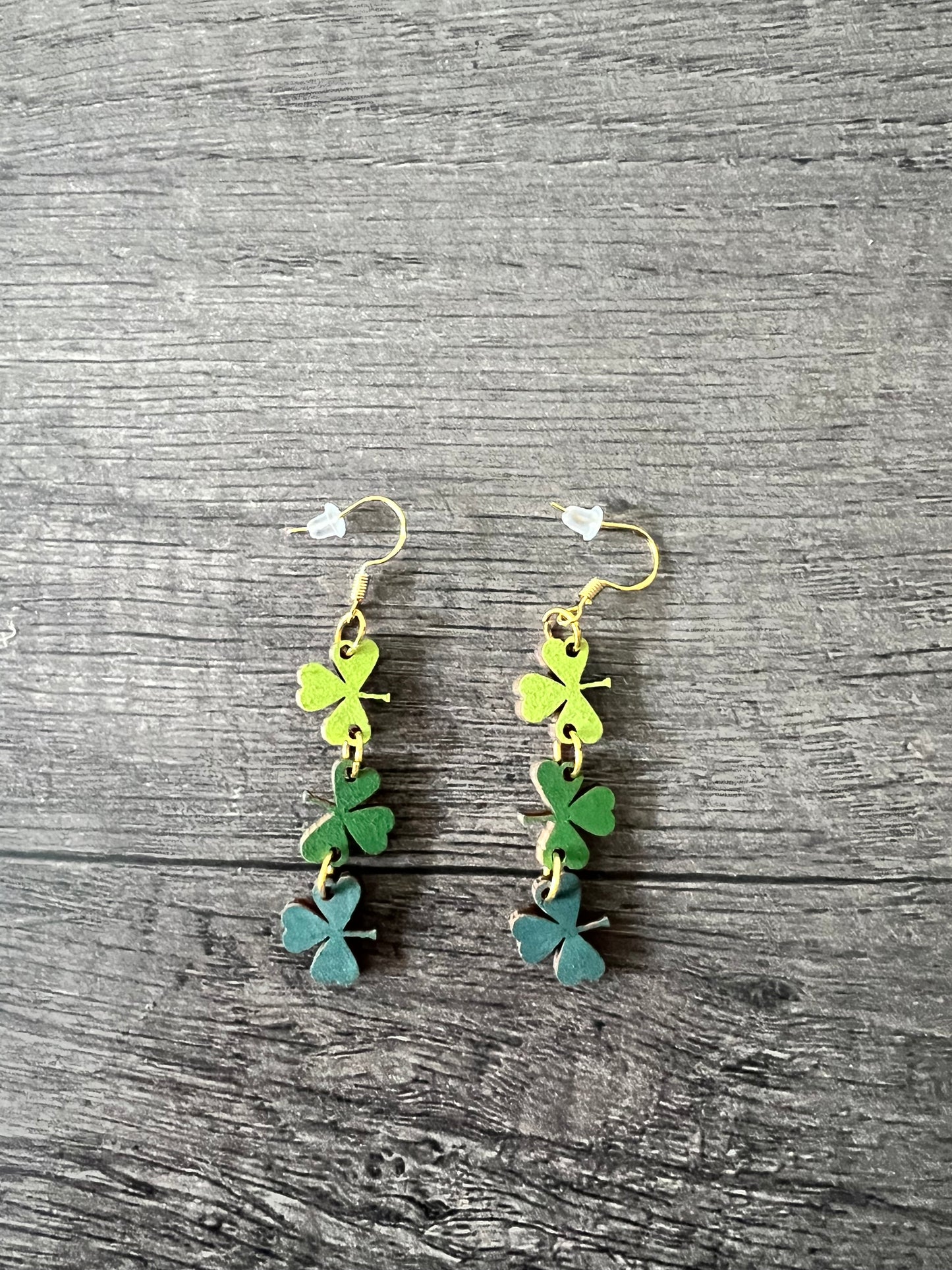 Shamrock Dangle Earring