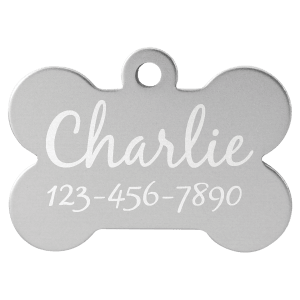 Bone Pet ID Tag